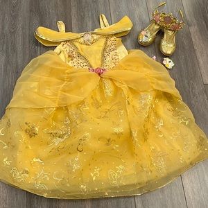 Disney Belle! Complete with dress, Tiara and shoes. Needs some DIY love